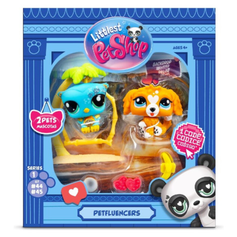 Littlest Pet Shop balenie 2 figúrok Petfluenceri MIX Hasbro