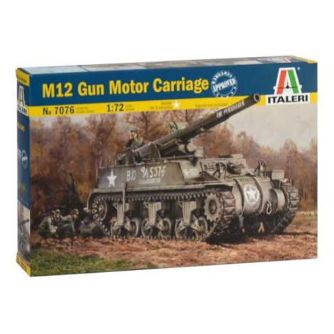 Model Kit tank 7076 - M12 Gun Motor Carriage (1:72)