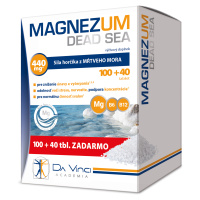 DA VINCI ACADEMIA Magnezum Dead Sea 140 tabliet