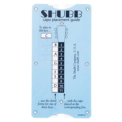 Shubb TG1 Transposing Guide