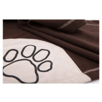 Deka pre psa Reedog Brown Paw - L