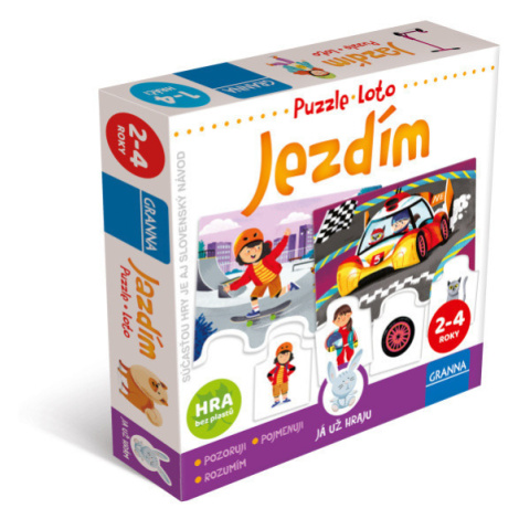 Puzzle a loto - Jazdím