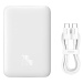 Baseus Magnetická Powerbanka 10000mAh 20W White