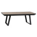 DEOKORK Hliníkový stôl GALIA 220/280x113 cm (antracit)