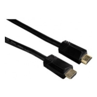 Hama 122106 HDMI kábel vidlica - vidlica, pozlátený, 3*, 5 m