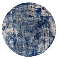 Kusový koberec Cocktail Wonderlust Dark-blue kruh Rozmery kobercov: 160x160 (priemer) kruh