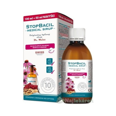 Dr. Weiss Stopbacil sirup 150 ml