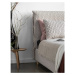 Béžová čalúnená dvojlôžková posteľ s roštom 160x200 cm Sleepy Luna – Miuform