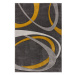 Okrovožlto-sivý koberec 160x230 cm Elude Orb – Flair Rugs