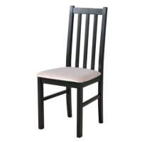 Sconto Jedálenská stolička BOLS 10 čierna/béžová