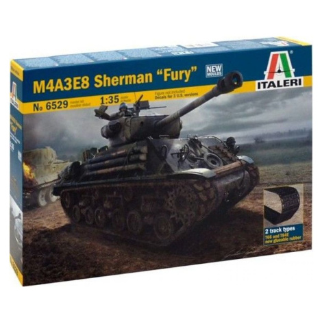 Italeri Model Kit tank M4A3E8 Sherman 1 : 35