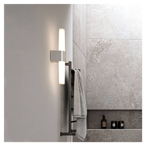 Kúpeľňové nástenné LED svetlo Helva Double, chróm Nordlux
