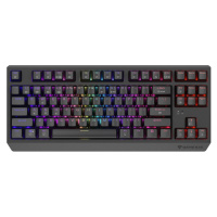 GENESIS herná klávesnica THOR 230/TKL/RGB/Outemu Red/Bezdrôtová USB + Bluetooth/US layout/Čierna