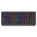 GENESIS herná klávesnica THOR 230/TKL/RGB/Outemu Red/Bezdrôtová USB + Bluetooth/US layout/Čierna