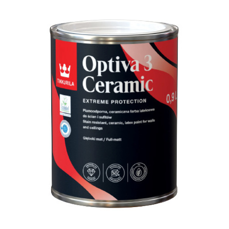 OPTIVA 3 CERAMIC SUPERMATT - Umývateľná farba s hlboko matným efektom (zákazkové miešanie) 2,7 l