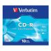 Verbatim CD-R, 43415, Extra Protection, 10-pack, 700MB, 52x, 80min., 12cm, bez možnosti potisku,