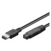 PremiumCord FireWire 800 kábel 1394B 9pin-6pin 1,8m