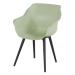 Plastové záhradné stoličky v súprave 2 ks v mentolovej farbe Sophie Studio – Hartman