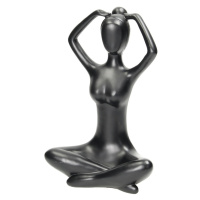 Dekoria Figúrka Woman Yoga II, 19,5 x 14 x 28 cm