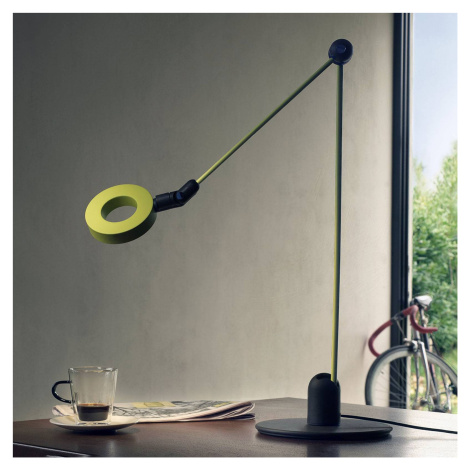 Martinelli Luce L‘amica stolná LED lampa, pistácia