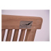 Divero 2299 Záhradný exteriérový nábytok z tíkového dreva s opierkami Garth