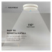 Stropné LED svietidlo 12W, 6500K, 1160lm, IP54, biele VT-8095 ,151x38mm  (V-TAC)