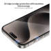 Blueo 3D Curved Tempered Glass HD - iPhone 15 Pro