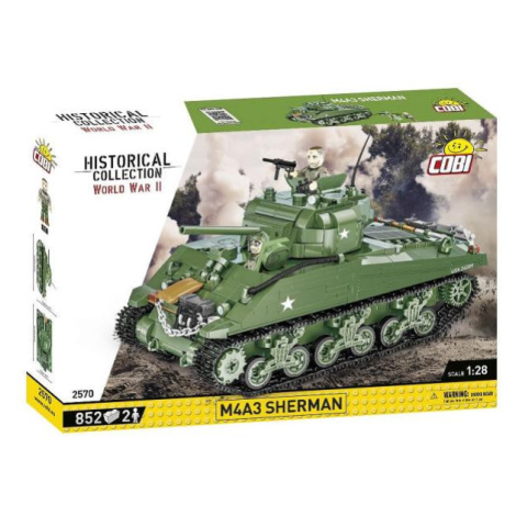 Cobi II WW M4A3 Sherman, 838 k, 2 f