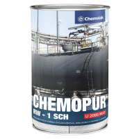 CHEMOPUR RW U 2095 - Matná dvojzložková polyuretánová farba RAL 4010 - telemagenta 0,8 L