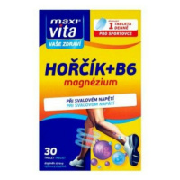 MAXIVITA Horčík + B6 magnézium 30 tabliet