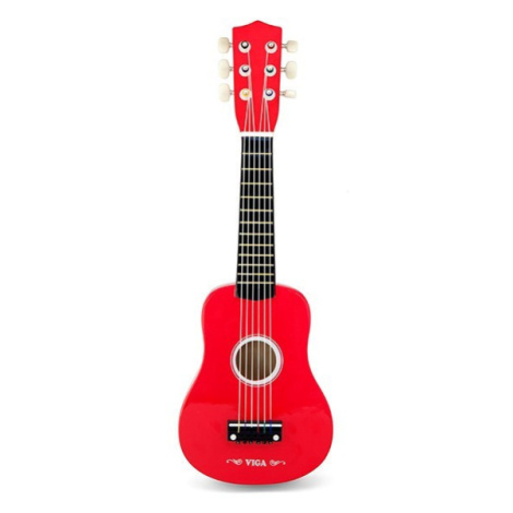 Gitara Viga 50691 červená 21 palcov