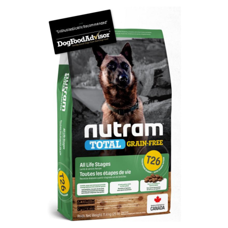 Nutram Total Dog Lamb/Lentils Grain-free T26 - 2kg