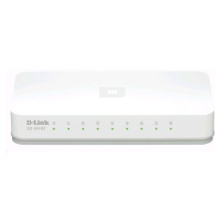 D-Link GO-SW-8E 8portový 10/100 stolový prepínač