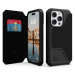 UAG Metropolis Folio, black - iPhone 14 Pro