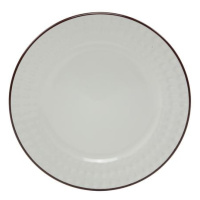 HIT Keramický dezertný tanier ROMA 19cm biely