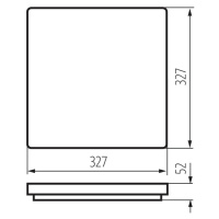 VARSO HI 36W-NW-L Prisadené svietidlo LED