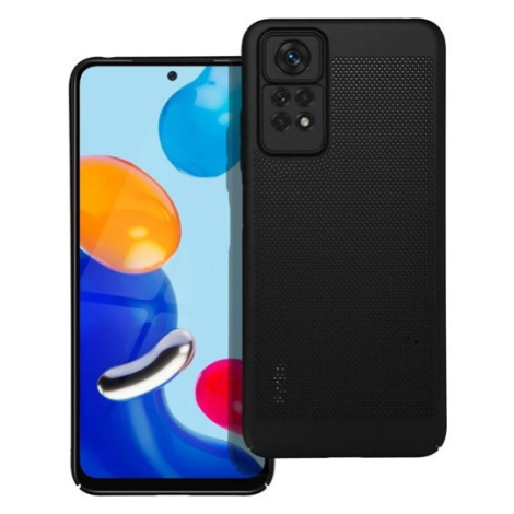 Xiaomi Redmi Note 11 / Note 11S, plastový zadný kryt, priedušný, perforovaný vzor, priedušný, či