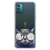 Odolné silikónové puzdro iSaprio - Crazy Cat 01 - Nokia G11 / G21