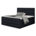 Expedo Čalúnená posteľ boxspring CARAMELLA + topper, 180x200, soft 17