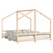 Dvojitá detská domčeková posteľ Dekorhome 90 x 190 cm,Dvojitá detská domčeková posteľ Dekorhome 