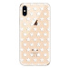 Odolné silikónové puzdro iSaprio - Stars Pattern - white - iPhone XS