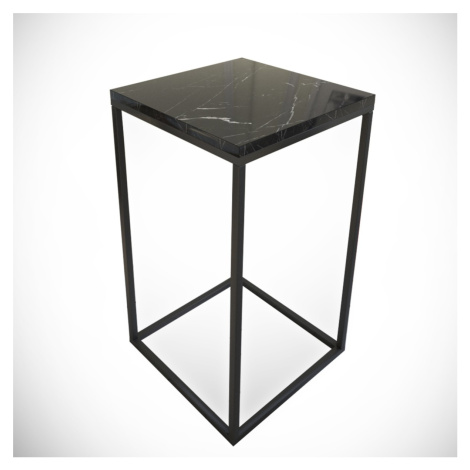 Vyvýšený odkladací stolík Pure čierny Kalune Design