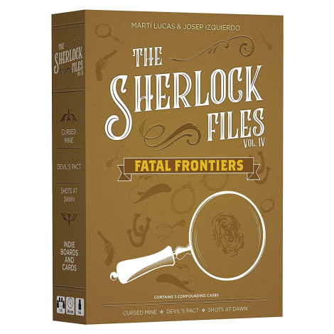 Indie Boards and Cards Sherlock Files Vol 4 Fatal Frontiers