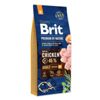 Krmivo Brit Premium by Nature Adult M 15kg