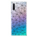 Odolné silikónové puzdro iSaprio - Abstract Triangles 03 - black - Samsung Galaxy Note 10+