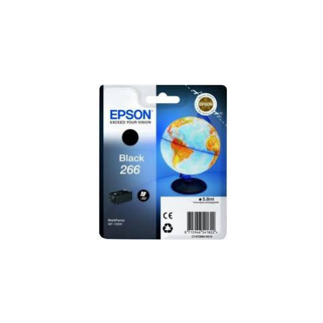 Epson T26614010, 266 čierna (black) originálna cartridge