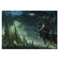 Abysse Corp World of Warcraft Illidan Stormrage Poster 91,5 x 61 cm
