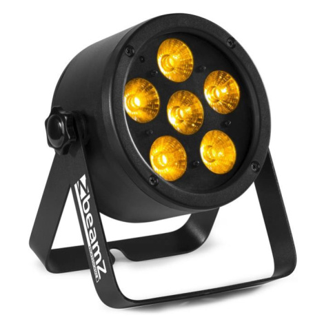 Beamz Professional BAC302, ProPar reflektor, 6 x 12 W, 6 v 1 LED RGBWA-UV diódy, stmievanie, dia