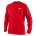 MILWAUKEE WORKSKIN Pracovné tričko, dlhý rukáv "L"- červená WWLSRD