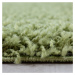 Kusový koberec Life Shaggy 1500 green kruh Rozmery koberca: 160x160 kruh